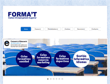 Tablet Screenshot of institutformat.com